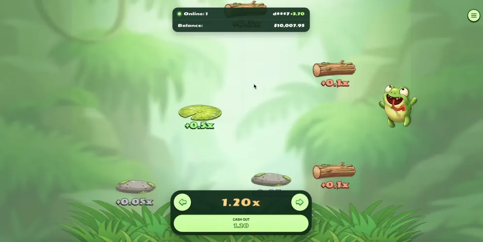 Frogger Jump Game
