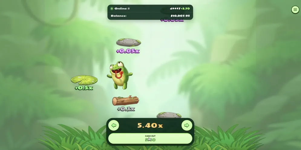 Frogger Jump Game